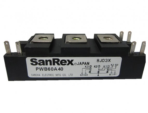 ไทริสเตอร์ โมดูล รุ่น PWB60A40 SANREX SUMO